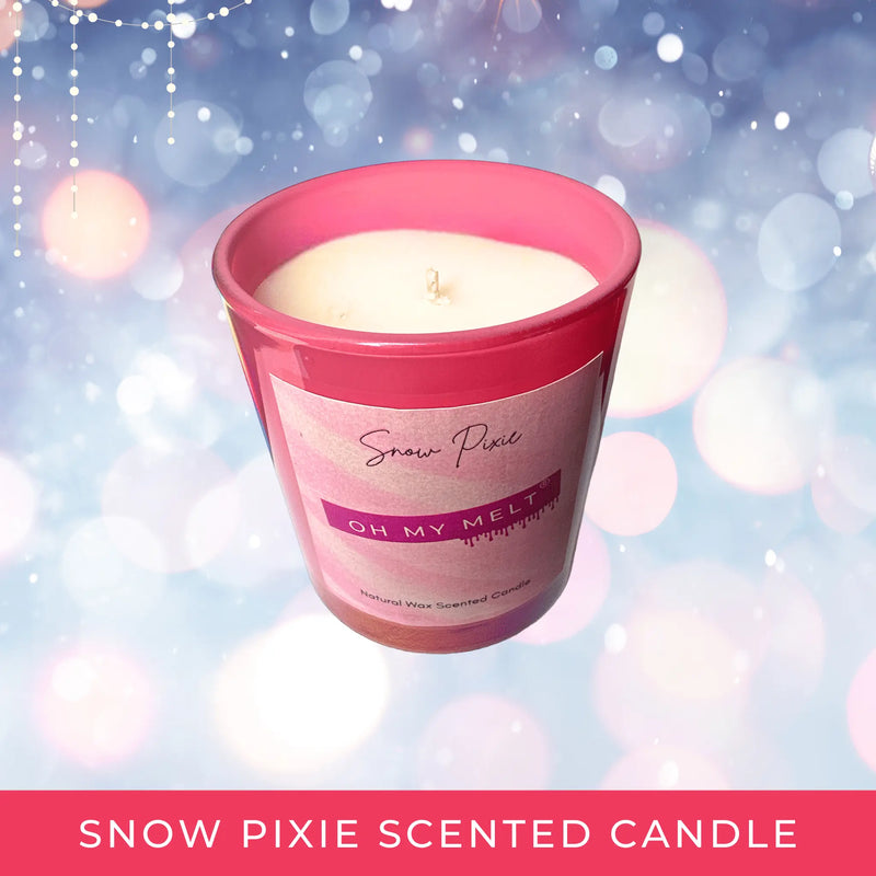 Snow Pixie Scented Candle - Oh My Melt