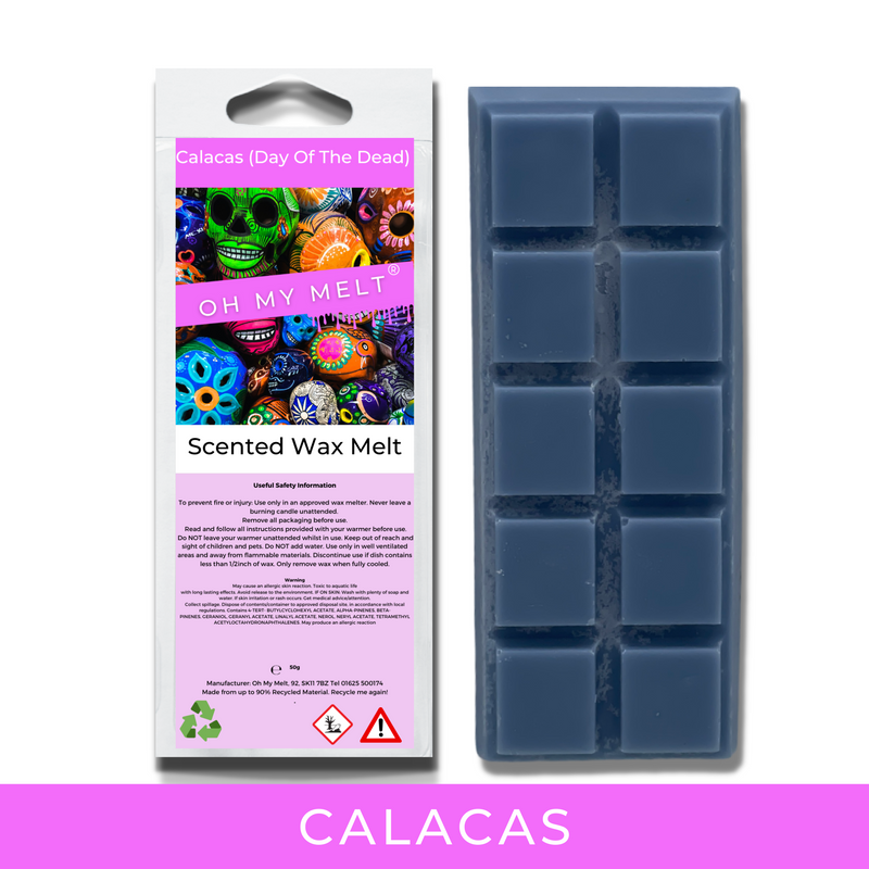 Calacas (Day of the Dead) Wax Melt