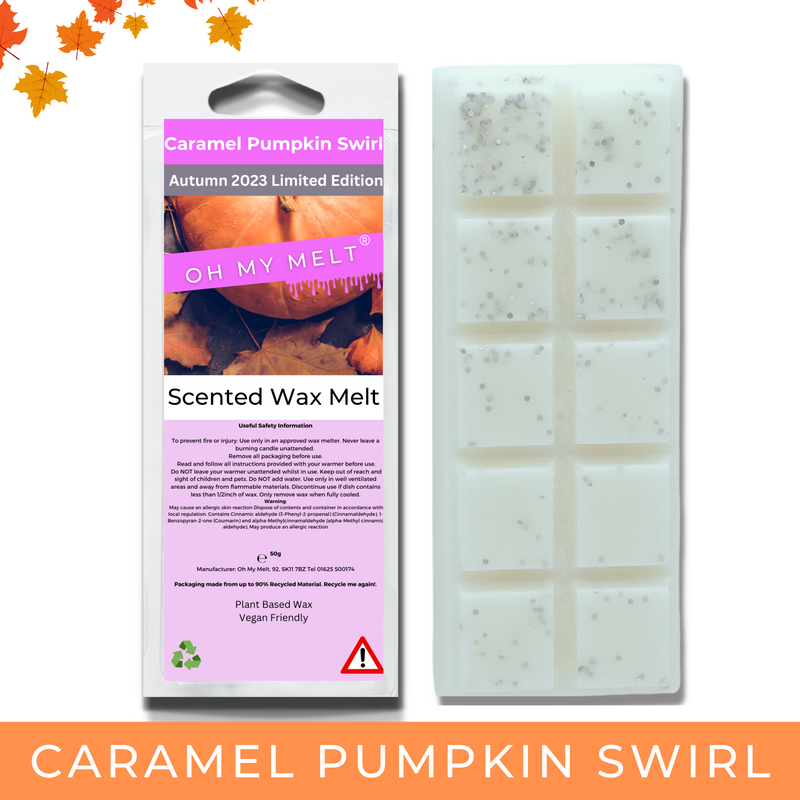 Caramel Pumpkin Swirl Wax Melt