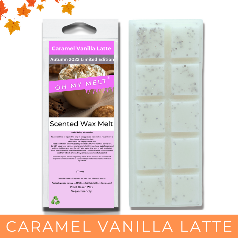 Caramel Vanilla Latte Wax Melt