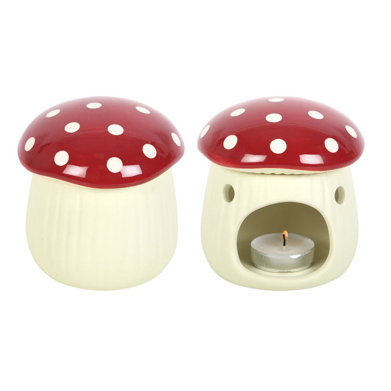 Mushroom Ceramic Wax Melt Burner