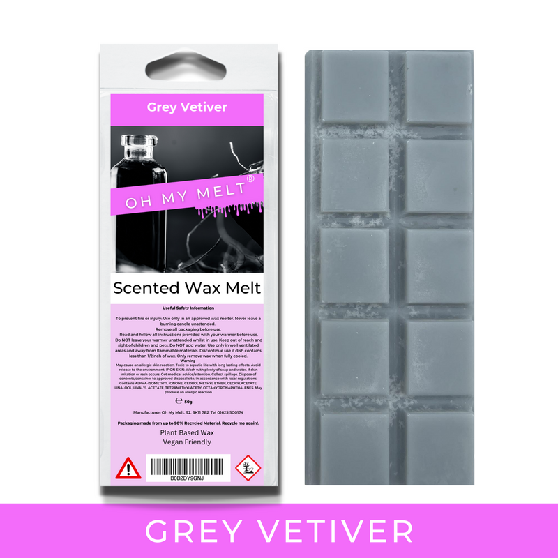Grey Vetiver Wax Melt