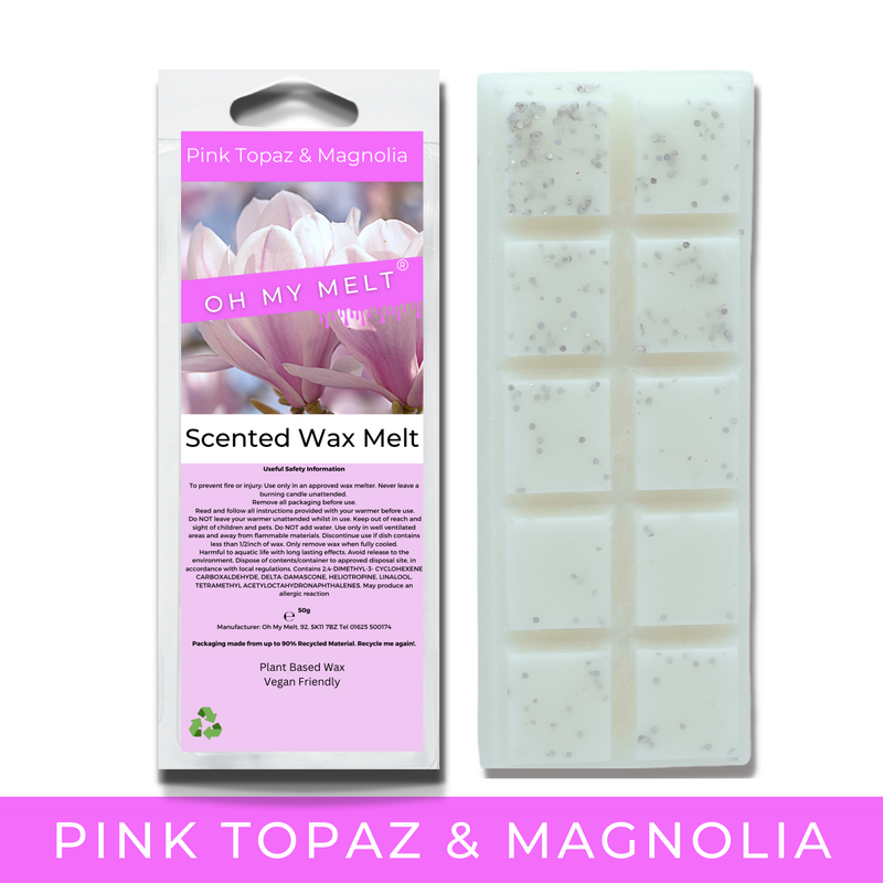 Pink Topaz & Magnolia Wax Melt