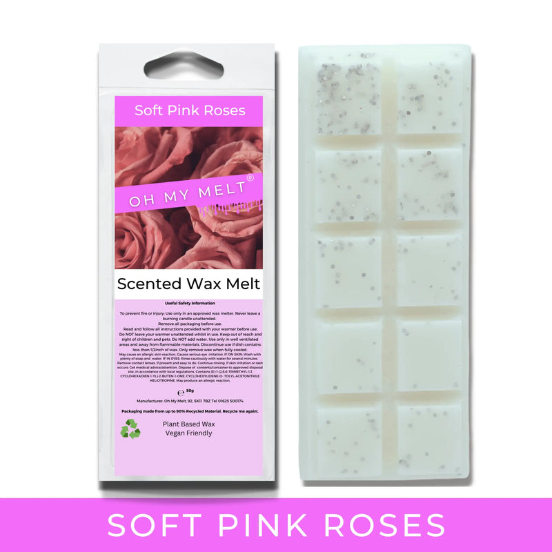 Soft Pink Roses Wax Melt