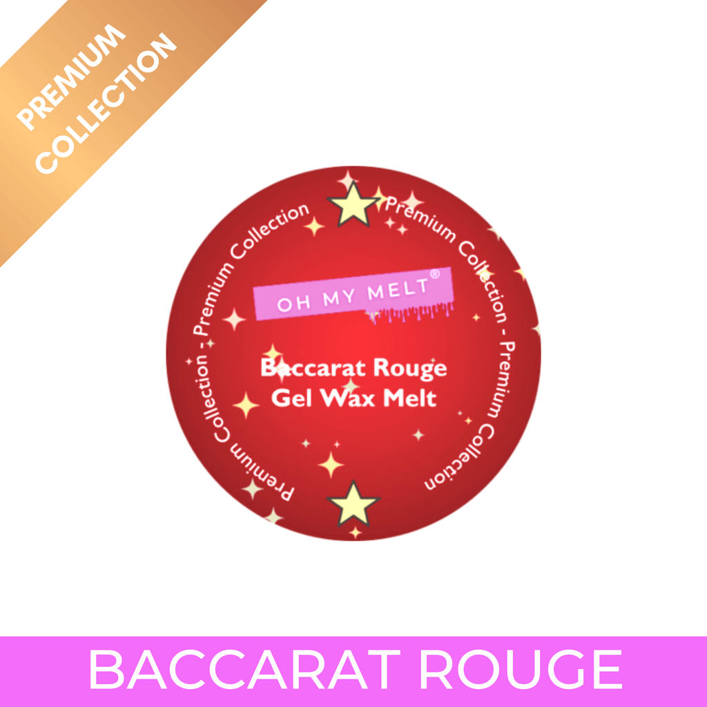 Oh My Melt Baccarat Rouge Gel Wax Melt - Premium