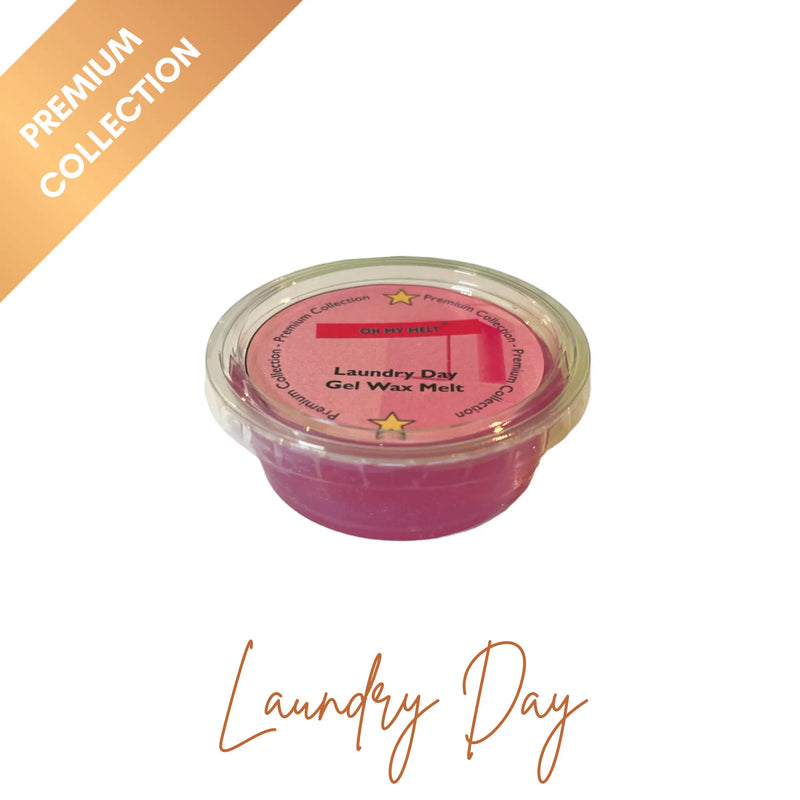 Laundry Day Gel Wax Melt - Premium - Oh My Melt