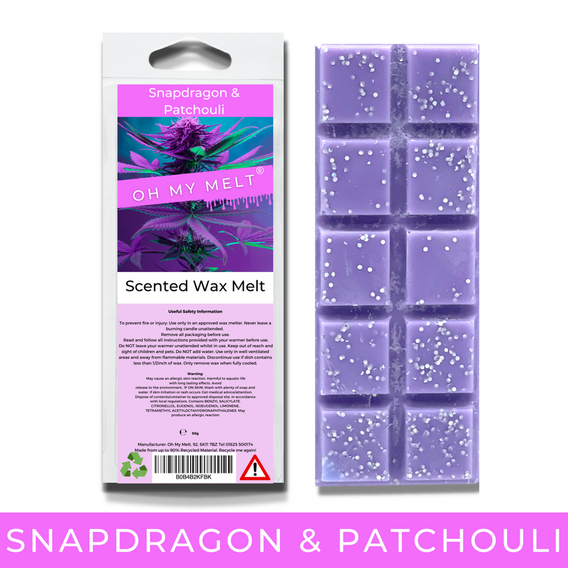 Snapdragon & Patchouli Wax Melt