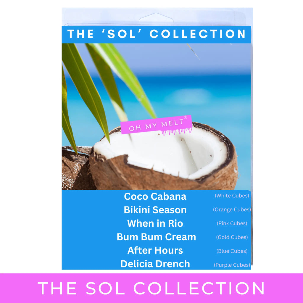 The 'Sol' Collection Wax Melt Set - Oh My Melt