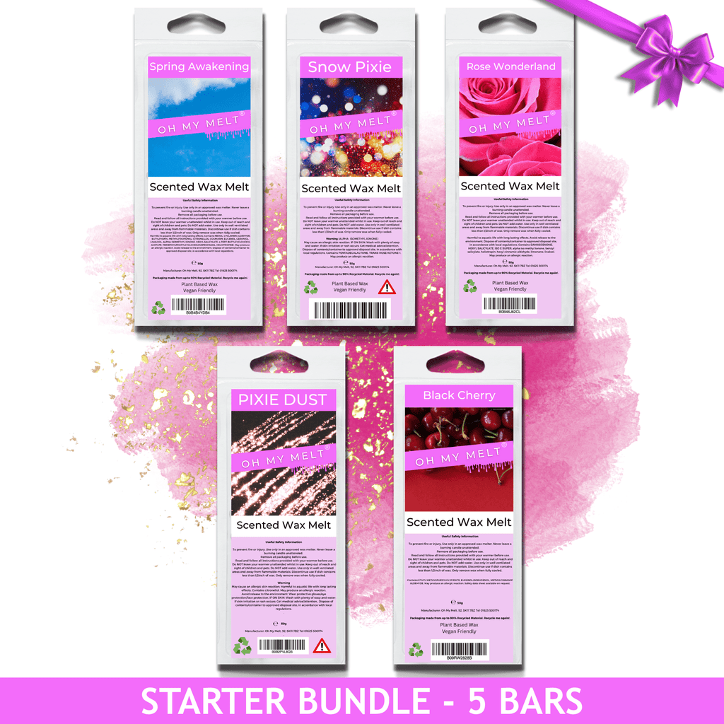 Starter Bundle – 5 Bars (Introductory Set) - Oh My Melt