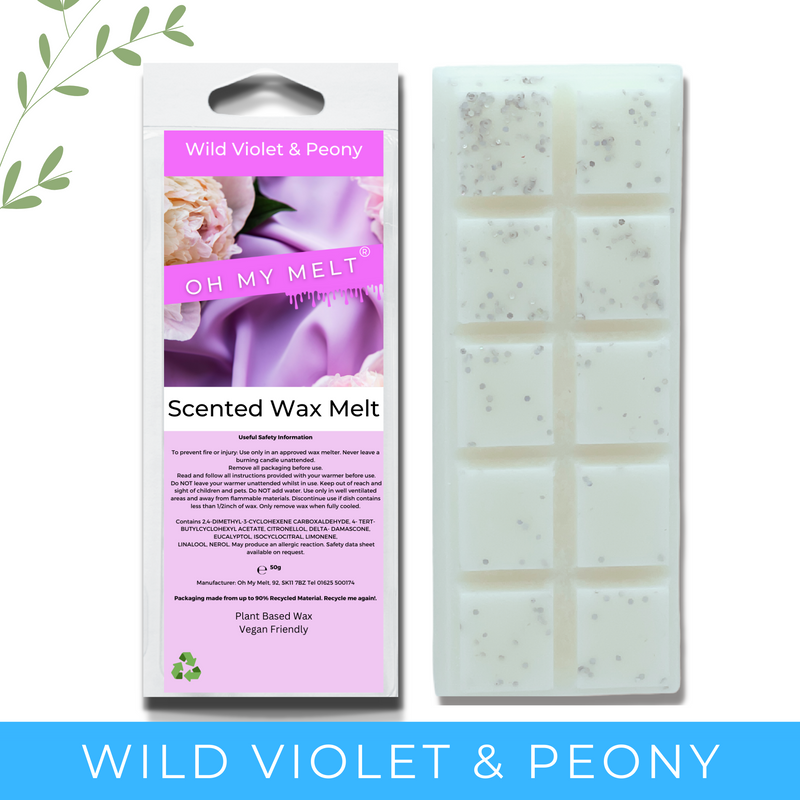 Wild Violet and Peony Wax Melt