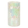 Oh My Melt White Pillar Iridescent Crackle Wax Melt & Oil Burner