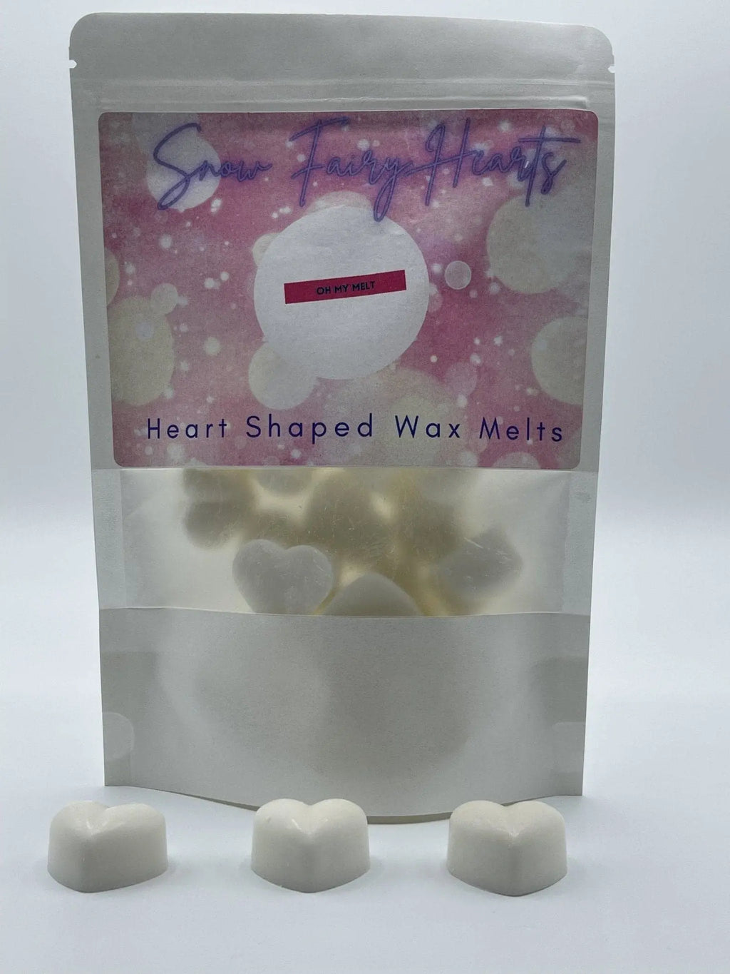 Oh My Melt Snow Fairy Hearts Scented Wax Melt Gift Bag