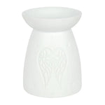 Oh My Melt White Ceramic Angel Wings Wax Melt Burner