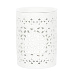 Oh My Melt White Matte Cut Out Wax Melt and Oil Burner